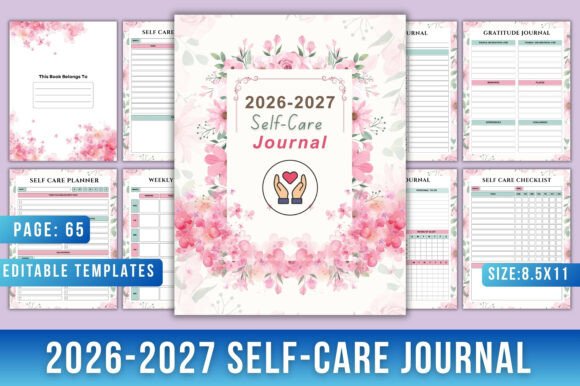 2026–2027 Self-Care Journal: A Practical Tool for Intentional Living and Balanced Productivity