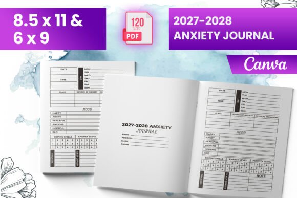 2027-2028 Anxiety Journal KDP: A Practical Tool for Managing Anxiety and Building Resilience