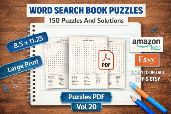 Big Word Search – 150 Puzzles