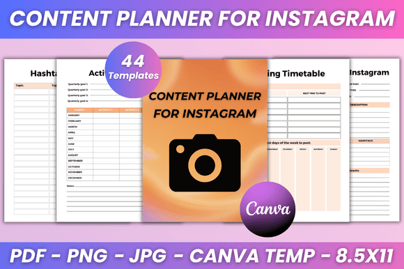 Instagram Content Planner KDP: Build a Consistent Strategy
