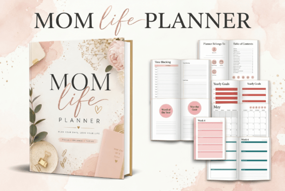 Mom Life Planner: A Visual Design Framework