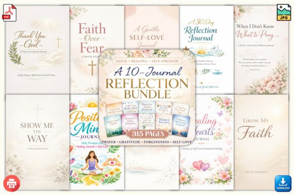 Reflection Journal Bundle: A Comprehensive Guide to Spiritual Growth and Self-Discovery