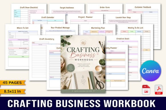 The Crafting Business Workbook: A Practical Guide for Creative Entrepreneurs